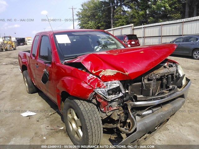 1N6AD06U16C431163 - 2006 NISSAN FRONTIER KING CAB LE/SE/OFF ROAD RED photo 1