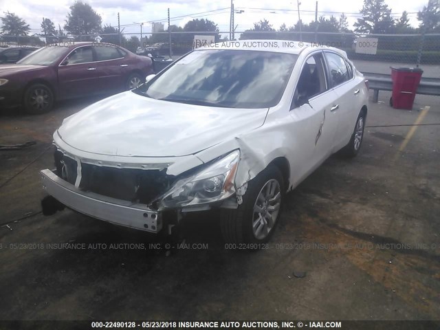 1N4AL3AP2DC185364 - 2013 NISSAN ALTIMA 2.5/S/SV/SL WHITE photo 2