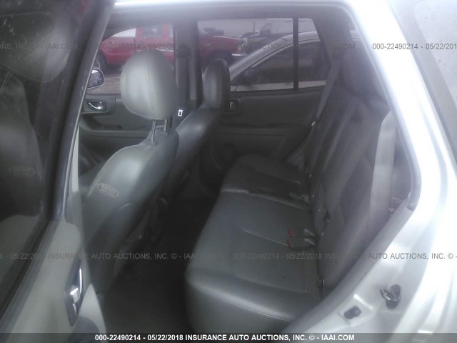 KM8SC13D73U350111 - 2003 HYUNDAI SANTA FE GLS/LX SILVER photo 8