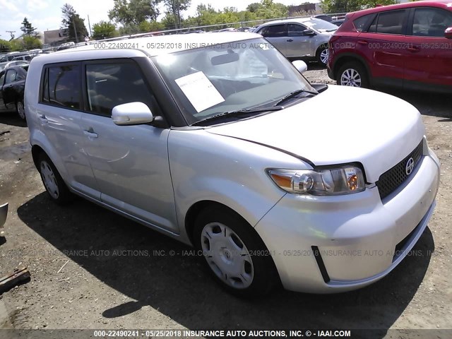 JTLKE50E381038805 - 2008 TOYOTA SCION XB Gümüş foto 1