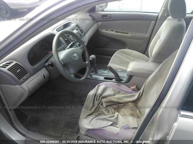 4T1BE32KX3U238179 - 2003 TOYOTA CAMRY LE/XLE/SE GOLD photo 5