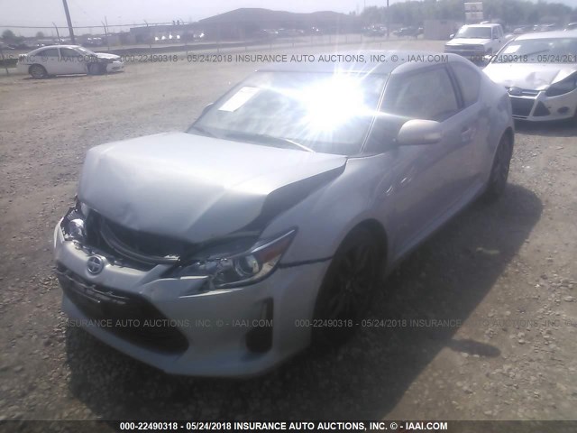 JTKJF5C78E3070658 - 2014 TOYOTA SCION TC 银色 照片 2