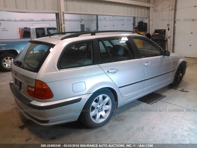 WBAAW33401ET42181 - 2001 BMW 325 IT GRAY photo 4