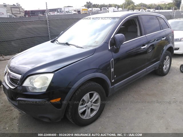 3GSCL33P38S606996 - 2008 SATURN VUE XE Navy photo 2