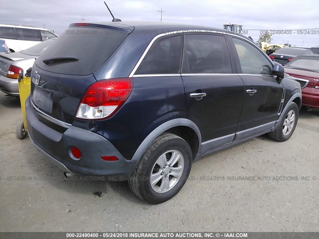 3GSCL33P38S606996 - 2008 SATURN VUE XE Navy photo 4
