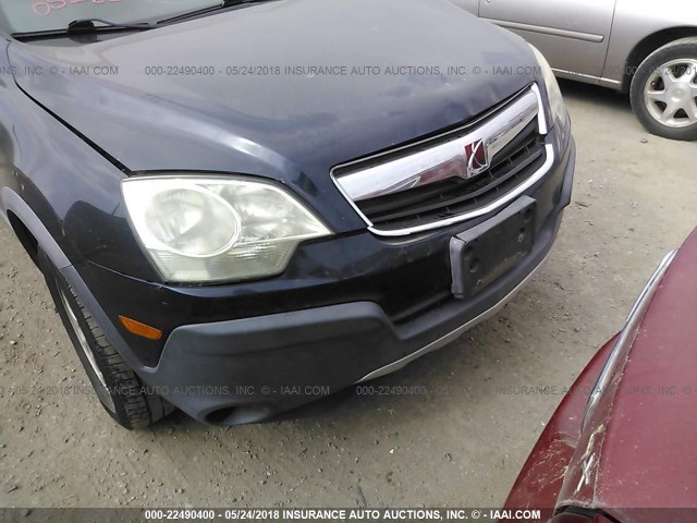3GSCL33P38S606996 - 2008 SATURN VUE XE Navy photo 6