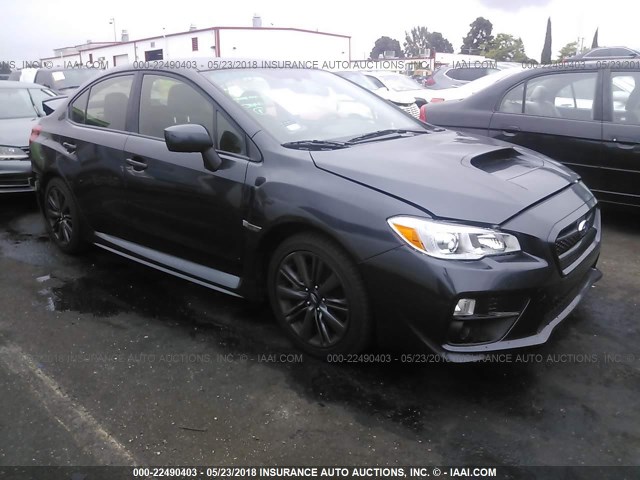 JF1VA1B61H9805920 - 2017 SUBARU WRX GRAY photo 1