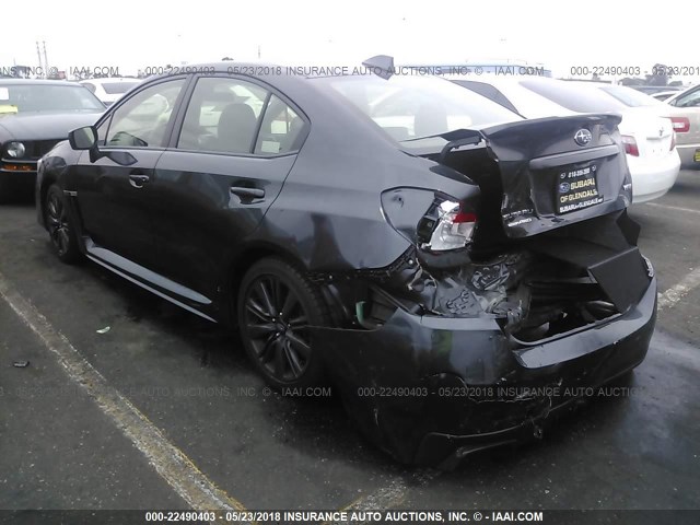 JF1VA1B61H9805920 - 2017 SUBARU WRX GRAY photo 3