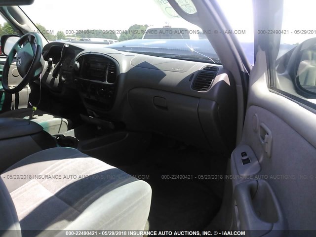 5TBRT34164S449617 - 2004 TOYOTA TUNDRA ACCESS CAB SR5 Navy photo 5