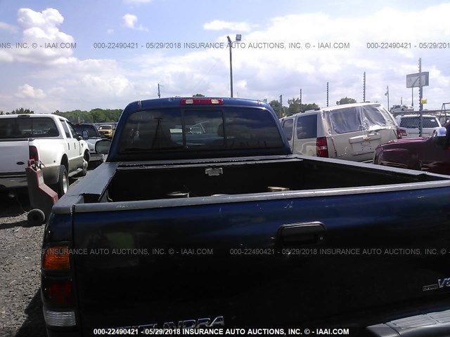 5TBRT34164S449617 - 2004 TOYOTA TUNDRA ACCESS CAB SR5 Navy photo 8