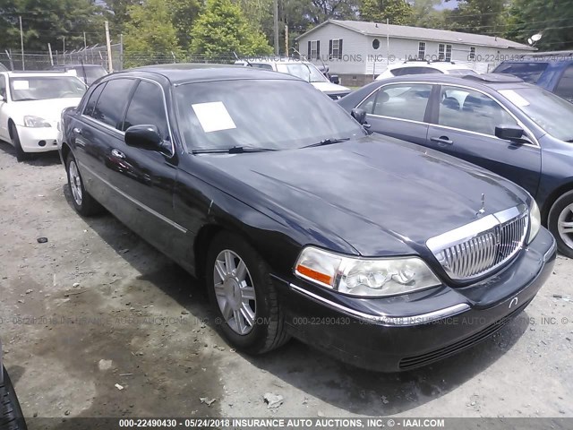 2LNHM84W48X649832 - 2008 LINCOLN TOWN CAR EXECUTIVE L BLACK photo 1