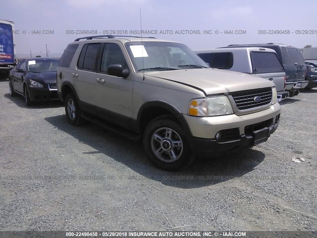 1FMZU73K12ZC66137 - 2002 FORD EXPLORER XLT GOLD photo 1