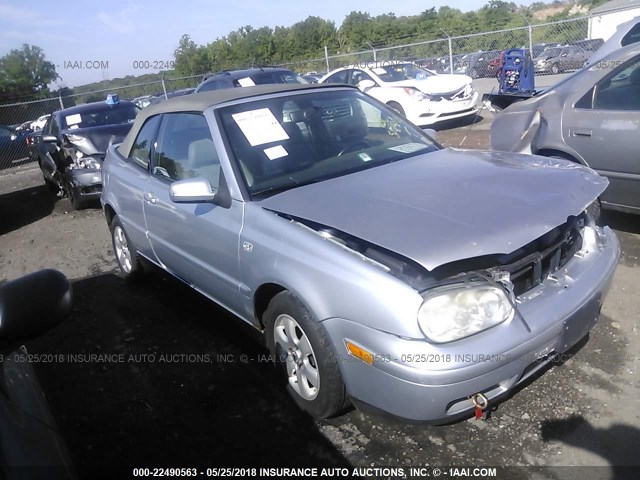 3VWDC21V82M807782 - 2002 VOLKSWAGEN CABRIO GLX 银色 照片 1