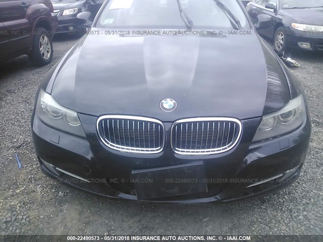 WBAPL5G53BNN22337 - 2011 BMW 335 XI BLACK photo 6