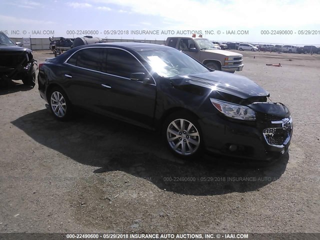 1G11H5SL1EF246635 - 2014 CHEVROLET MALIBU LTZ 灰色 照片 1