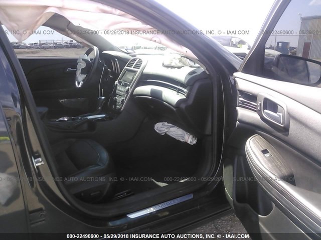 1G11H5SL1EF246635 - 2014 CHEVROLET MALIBU LTZ 灰色 照片 5
