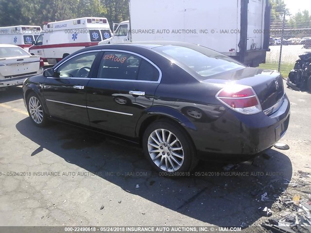 1G8ZV57788F136162 - 2008 SATURN AURA XR GRAY photo 3