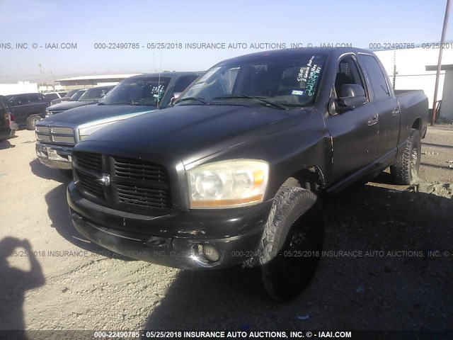 3D7KR28D76G221249 - 2006 DODGE RAM 2500 ST/SLT 黑色 照片 2