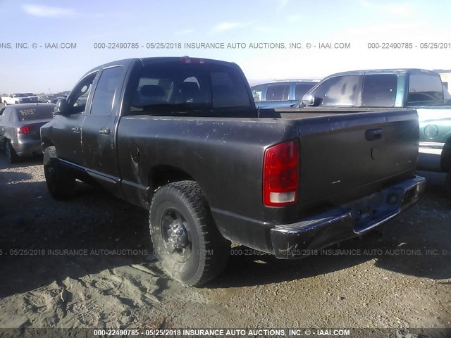3D7KR28D76G221249 - 2006 DODGE RAM 2500 ST/SLT 黑色 照片 3