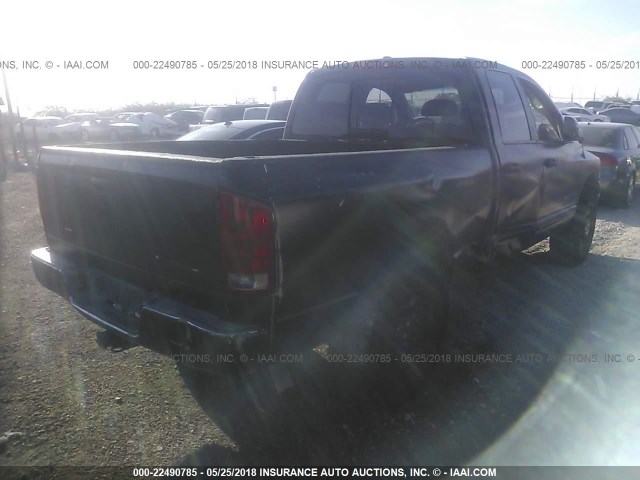 3D7KR28D76G221249 - 2006 DODGE RAM 2500 ST/SLT 黑色 照片 4