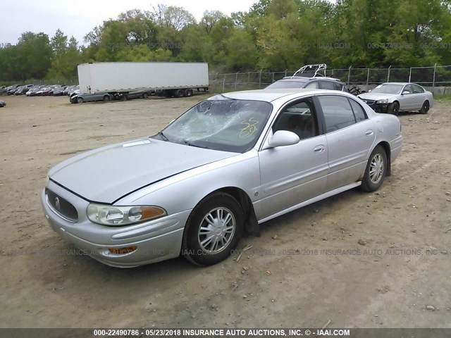 1G4HP54K224150836 - 2002 BUICK LESABRE CUSTOM SILVER photo 2