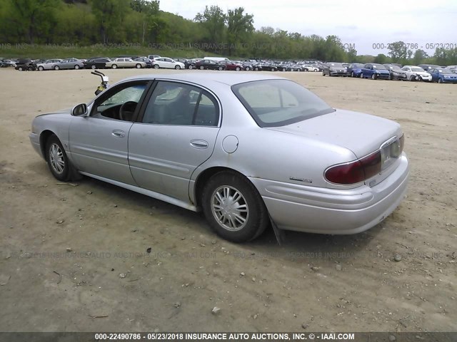 1G4HP54K224150836 - 2002 BUICK LESABRE CUSTOM SILVER photo 3