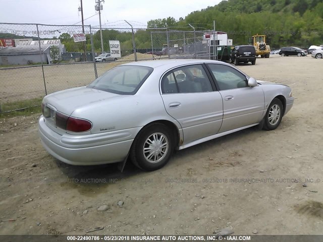 1G4HP54K224150836 - 2002 BUICK LESABRE CUSTOM SILVER photo 4