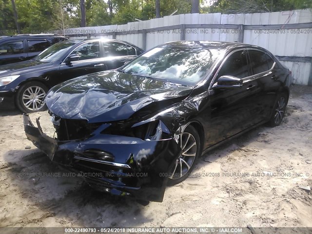 19UUB2F54FA004180 - 2015 ACURA TLX TECH 黑色 照片 2