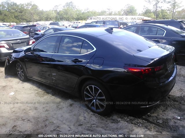 19UUB2F54FA004180 - 2015 ACURA TLX TECH 黑色 照片 3