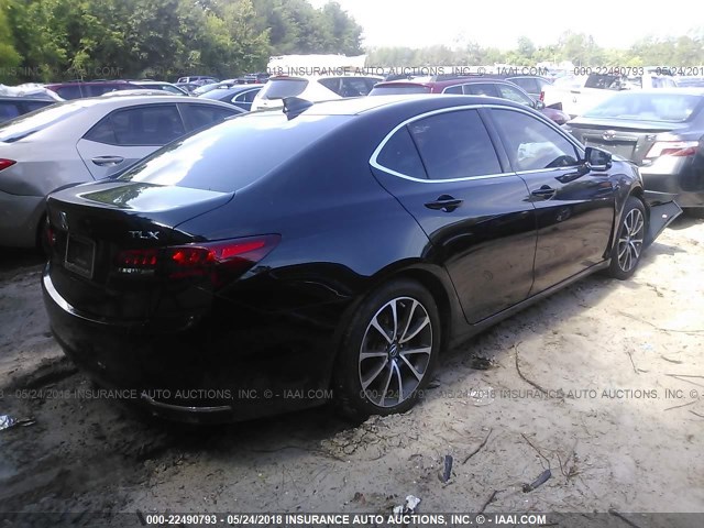 19UUB2F54FA004180 - 2015 ACURA TLX TECH 黑色 照片 4