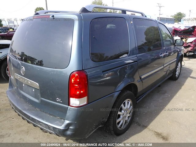 5GADV33L46D128111 - 2006 BUICK TERRAZA CXL GREEN photo 4