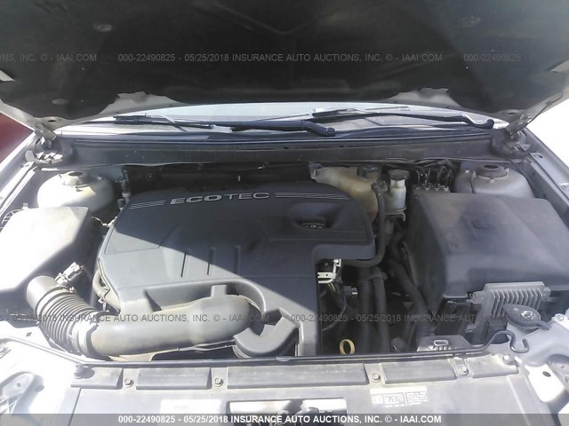 1G2ZA5E04A4133739 - 2010 PONTIAC G6 SILVER photo 10