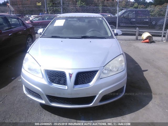 1G2ZA5E04A4133739 - 2010 PONTIAC G6 SILVER photo 6