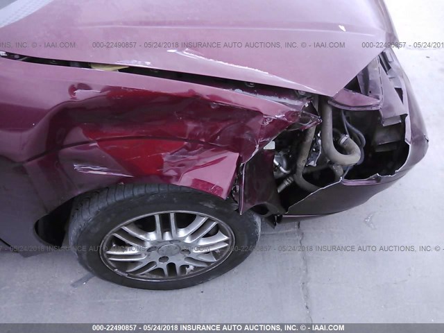 1FAFP34N67W128446 - 2007 FORD FOCUS ZX4/S/SE/SES 红色 照片 6