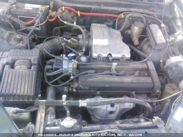 JHLRD2840XC020484 - 1999 HONDA CR-V LX 绿色 照片 10
