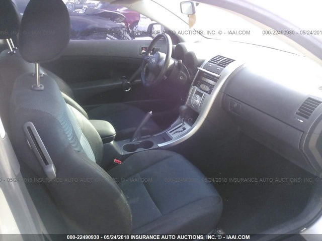 JTKDE177360133414 - 2006 TOYOTA SCION TC 银色 照片 5