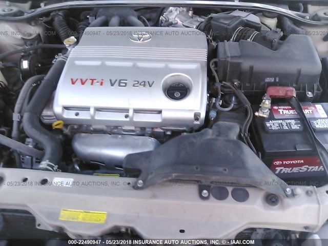 4T1BF32K36U634326 - 2006 TOYOTA CAMRY LE/XLE/SE თაფლისფერი ფოტო 10