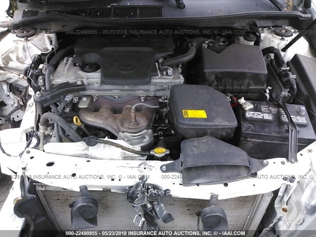 4T1BF1FK0DU648874 - 2013 TOYOTA CAMRY L/SE/LE/XLE 白色 照片 10