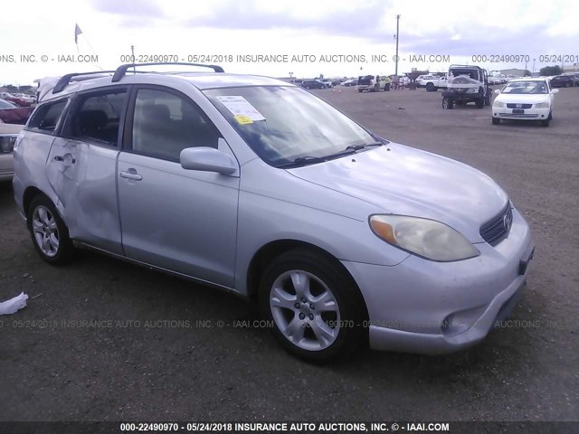 2T1KR32E17C658676 - 2007 TOYOTA COROLLA MATRIX XR SILVER photo 1