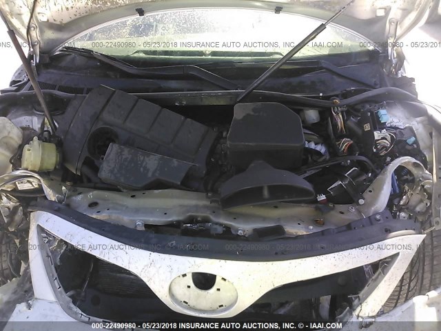 4T1BF3EK9AU096025 - 2010 TOYOTA CAMRY SE/LE/XLE SILVER photo 10