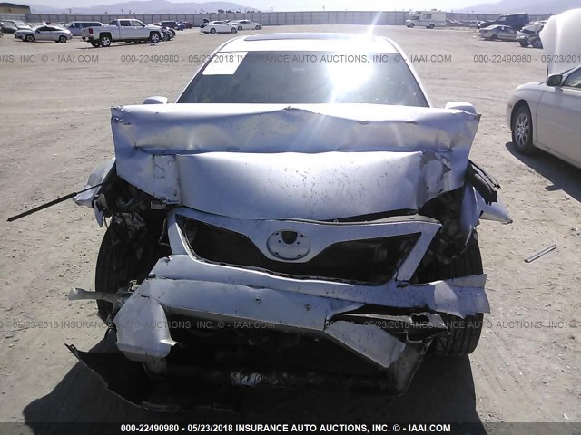 4T1BF3EK9AU096025 - 2010 TOYOTA CAMRY SE/LE/XLE SILVER photo 6