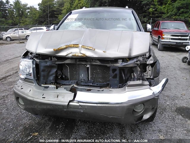 1A8HX58P67F554270 - 2007 CHRYSLER ASPEN LIMITED GOLD photo 6