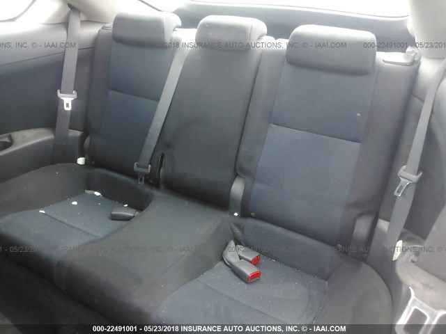 JTKDE177550006484 - 2005 TOYOTA SCION TC 银色 照片 8