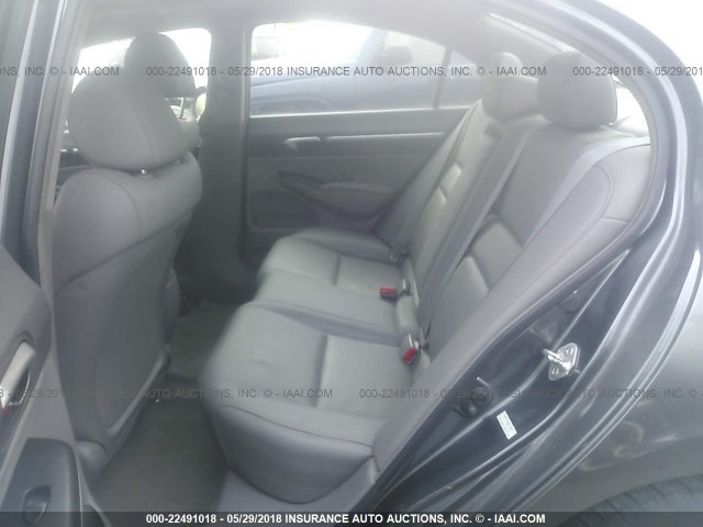 19XFA1F96AE000287 - 2010 HONDA CIVIC EXL GRAY photo 8