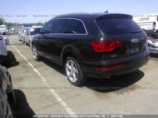 WA1EY74L97D046371 - 2007 AUDI Q7 3.6 QUATTRO PREM S-LINE BLACK photo 3