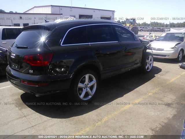 WA1EY74L97D046371 - 2007 AUDI Q7 3.6 QUATTRO PREM S-LINE BLACK photo 4