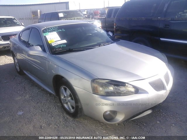 2G2WP552X81160663 - 2008 PONTIAC GRAND PRIX SILVER photo 1