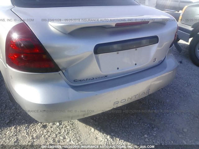 2G2WP552X81160663 - 2008 PONTIAC GRAND PRIX SILVER photo 6