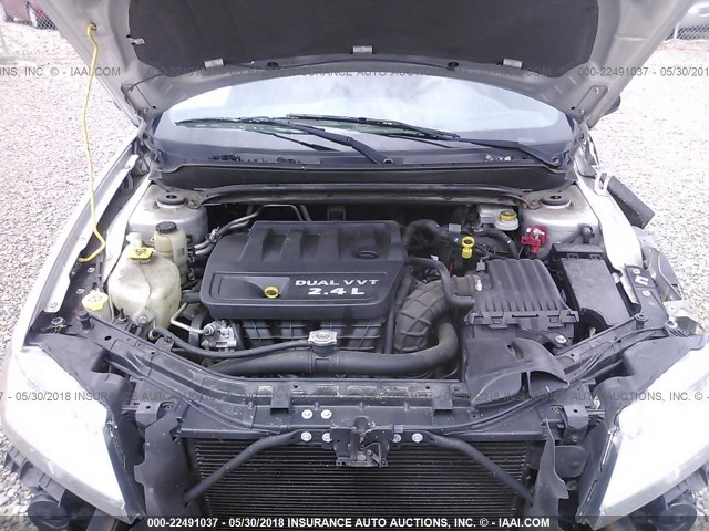 1B3BD4FB5BN624915 - 2011 DODGE AVENGER EXPRESS 银色 照片 10