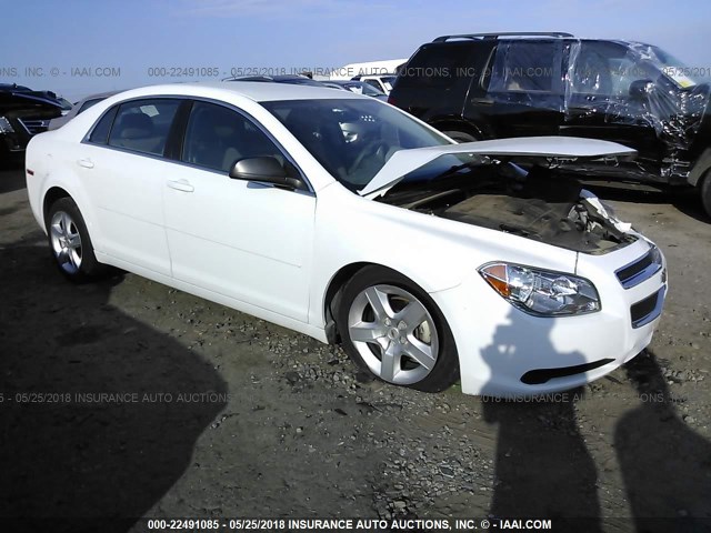 1G1ZA5EU1CF260687 - 2012 CHEVROLET MALIBU LS 白色 照片 1